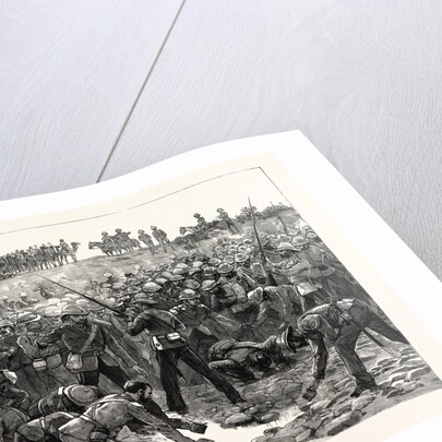 The Rush for Water at the Abu Halfa Wells on the Way to Gubat—an Incident of Sir Herbert Stewart's Second Desert March by Anonymous