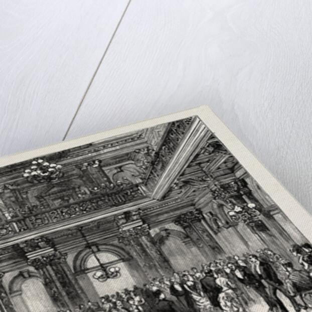 Opening of the New Houses of Parliament, Capetown: Reception in the Vestibule by Anonymous