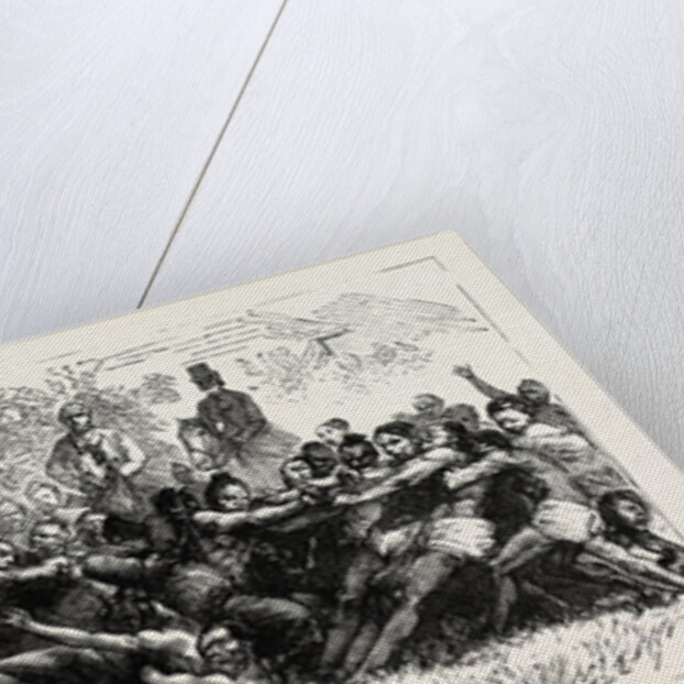 A Burmese Tug of War by Anonymous