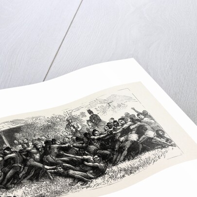 A Burmese Tug of War by Anonymous