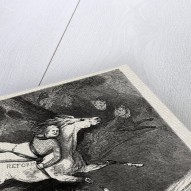 Parliamentary Elections and Electioneering in the Old Days: J. Doyle: Mazeppa: Again He Urges on His Wild Career, August 7, 1832 by Anonymous