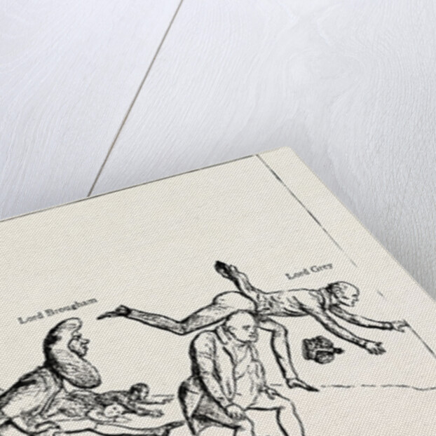 Parliamentary Elections and Electioneering in the Old Days: J. Doyle: Leap-Frog Down Constitution Hill, April 13, 1831 by Anonymous