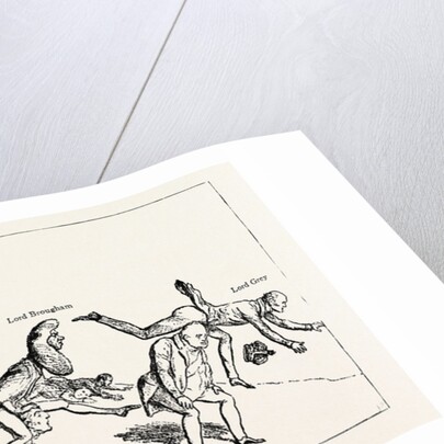 Parliamentary Elections and Electioneering in the Old Days: J. Doyle: Leap-Frog Down Constitution Hill, April 13, 1831 by Anonymous