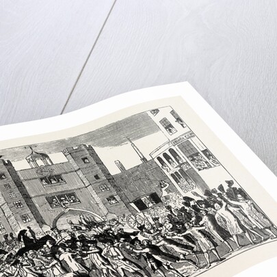 Sequel to the Battle of Temple Bar, Presenting Loyal Address at St. James's Palace, 1769 by Anonymous