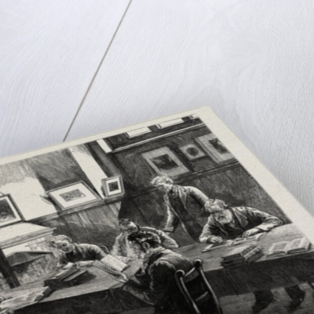 The Men's Day Room, French Protestant Hospital, Victoria Park by Anonymous