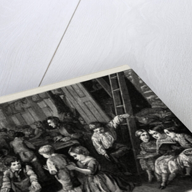 Lord Shaftesbury Visiting the Westminster School of Industry, Old Pye Street, 1846 by Anonymous