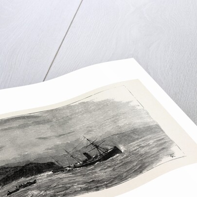 The Wreck of the Hanoverian at Portugal Cove, Trepassey Bay, Newfoundland: Portugal Cove and the Wrecked Vessel by Anonymous