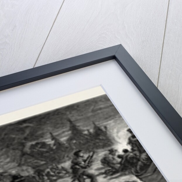 The Wreck of the Hanoverian at Portugal Cove, Trepassey Bay, Newfoundland: Passengers Encamped on Shore at Midnight by Anonymous