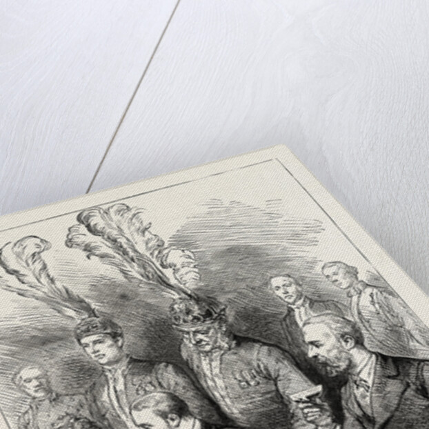 The Prince of Wales in Sweden: The Farewell Lunch at Drottningholm, the Prince of Wales Waited on by the La–Pare of the Queen and the Princess of Dalecarlia by Anonymous