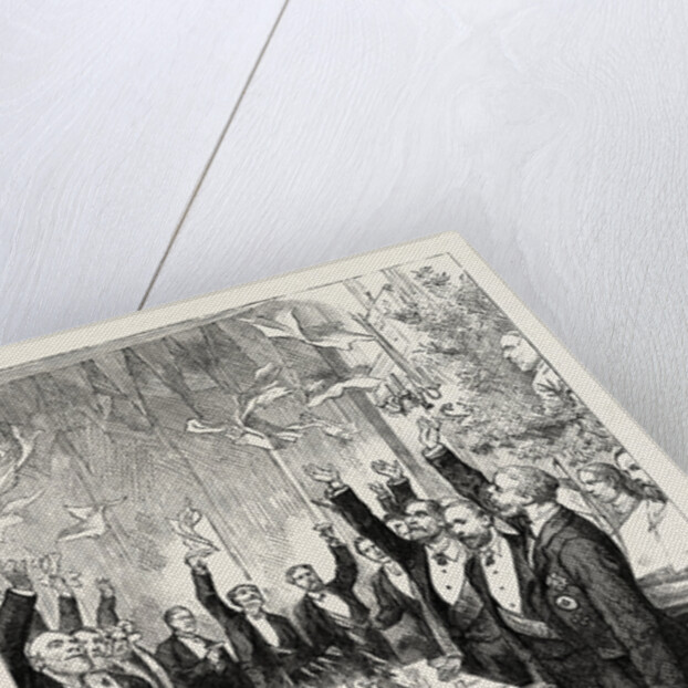 The Prince of Wales in Sweden: Drinking the Prince's Health with Flying Topsails, at the Royal Swedish Yacht Club Dinner, Stockholm by Anonymous