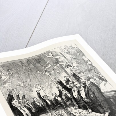 The Prince of Wales in Sweden: Drinking the Prince's Health with Flying Topsails, at the Royal Swedish Yacht Club Dinner, Stockholm by Anonymous