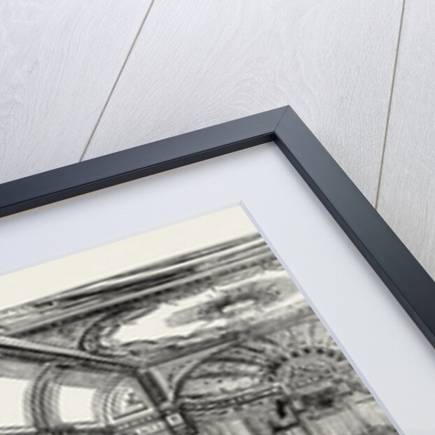 Aberdeen: Warping Machines in the Grandholm Tweed Mills; Interior of the Music Hall. by Anonymous