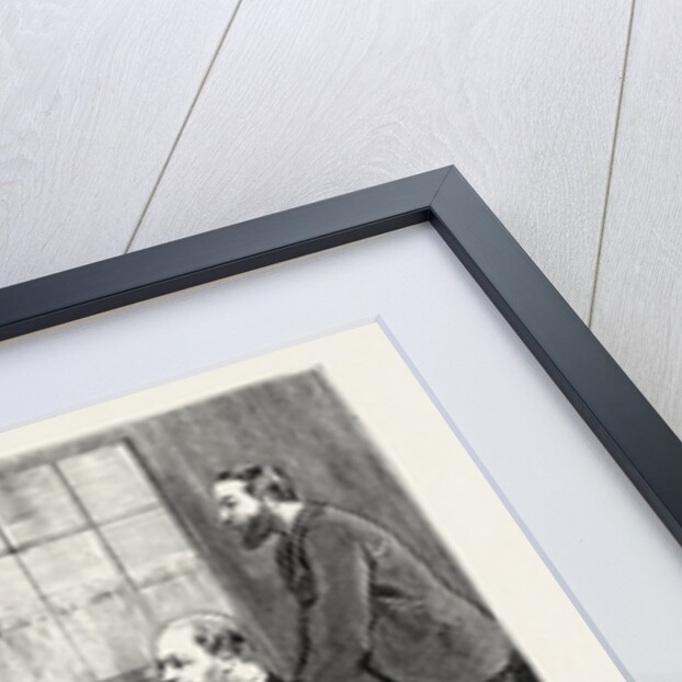 The Prince of Wales in Norway: Trying a Bridal Crown on the Head of a Waiting-Maid at Vossevangen by Anonymous