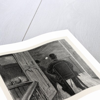 The Prince of Wales in Norway: The Prince in One of the Tunnels of the Bergen-Voss Railway by Anonymous