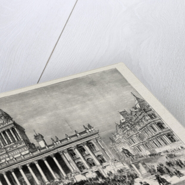 Leeds, the Town Hall, Exterior by Anonymous