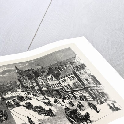 Leeds, Briggate, from the Railway Bridge by Anonymous