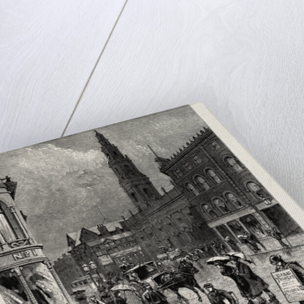 Leeds, Corner of Briggate and Boar Lane by Anonymous