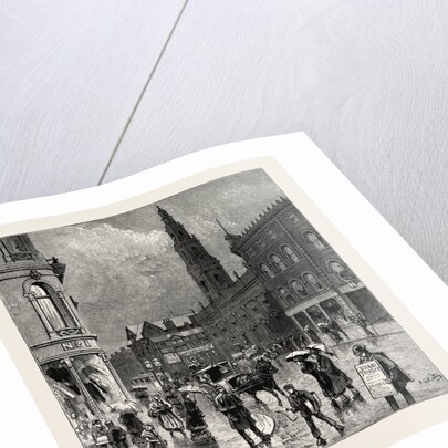 Leeds, Corner of Briggate and Boar Lane by Anonymous