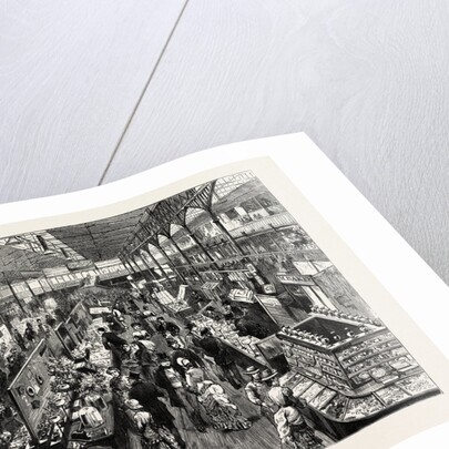 Leeds, the Covered Market, Kirkgate by Anonymous