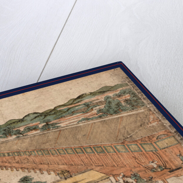 Kyoto Sanjusangendo No Zu, View of Sanjusangendo in Kyoto by Anonymous