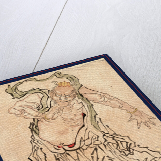 Niozo ungyo, Buddhist gate guardian Ungyo by Anonymous