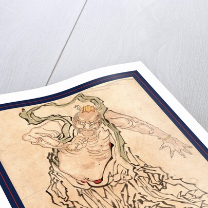 Niozo ungyo, Buddhist gate guardian Ungyo by Anonymous