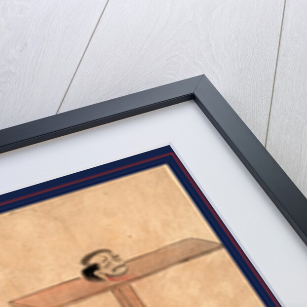 Sarasikubi No Zu, Beheading. With Blood Gushing from the Neck; a Bound Prisoner Kneels Nearby. by Anonymous