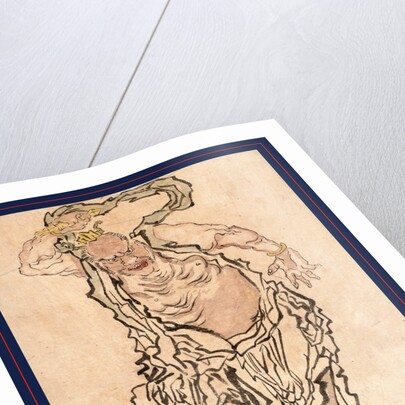 Niozo (Agyo), Buddhist Gate Guardian Agyo by Anonymous