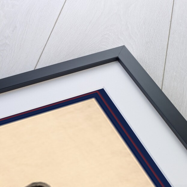 Tsuri Gitsune, Drawing Shows a Fox Disguised As a Nun Standing Before a Trap. by Anonymous