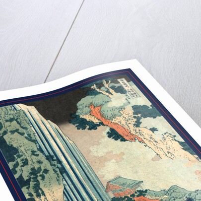 Kiso Kaido Ono No Bakufu, Ono Falls on the Kisokaido by Anonymous