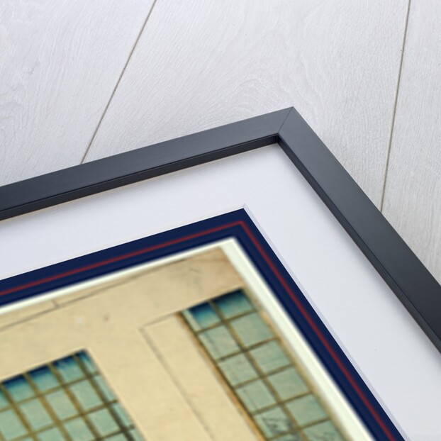 Yokohama No Yokan No Yujo, Courtesans in a Western-Style Building of Yokohama. 1861 by Anonymous