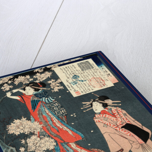 Wakamurasaki No Hanashi, Tale of the Courtesan Wakamurasaki. 1860 by Anonymous