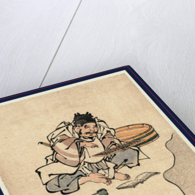 Tai No Yume Ebisu No Soroban, the Red Snapper's Dream: Ebisu Using an Abacus. 1805 by Anonymous