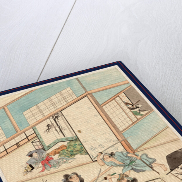 Disrupting a Woman Writing, and Knocking Down Partitions by Anonymous