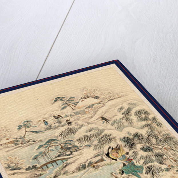 Scene During the Attack on Kira Yoshinaka's Home by the 47 Ronin with the Samurai Searching the Grounds for Kira by Anonymous