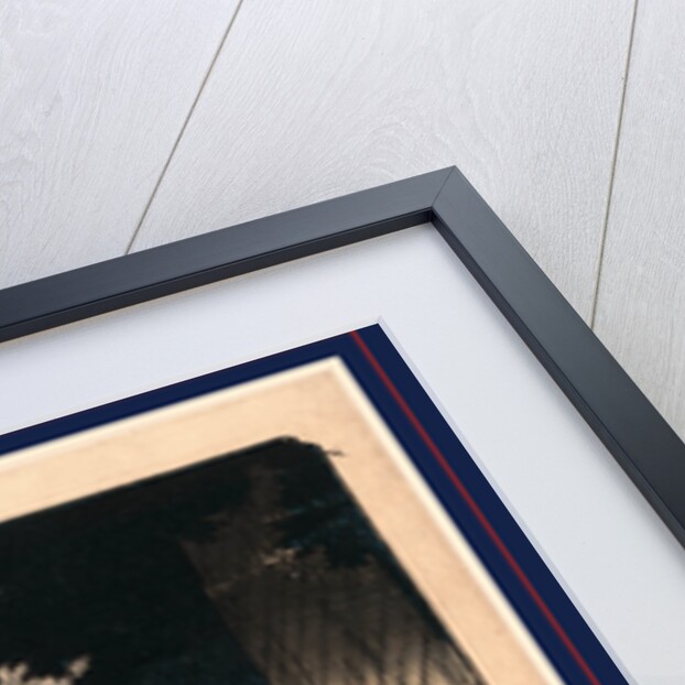 People Caught in a Rain Storm Running for Shelter by Anonymous