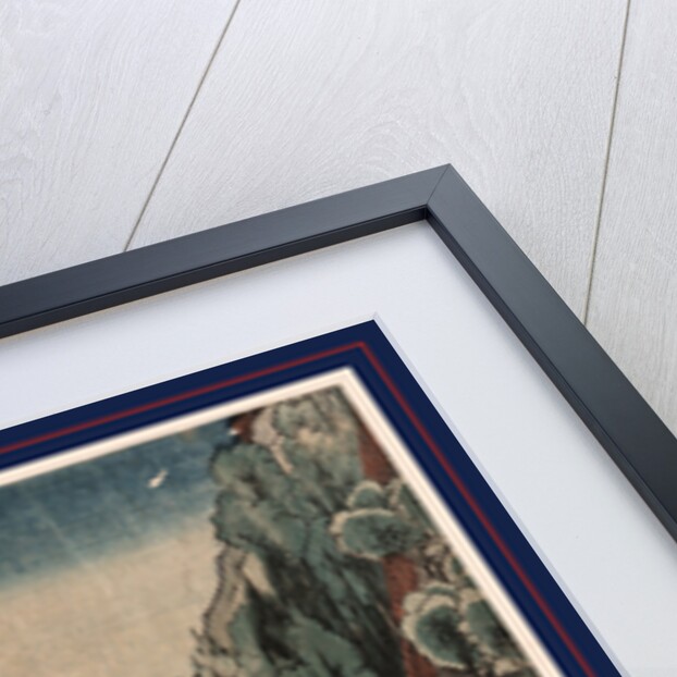 Wide Promenade and Shrine Buildings at the Base of Mount Atago by Anonymous