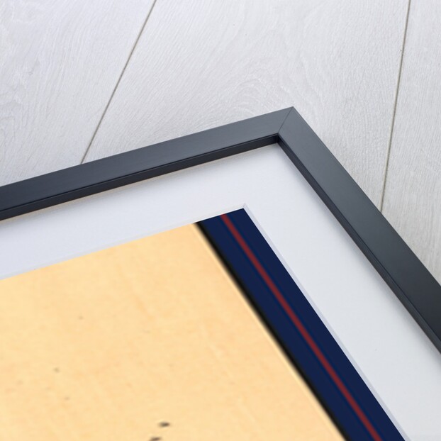 Seacoast Village and Mountain, with View of Mount Fuji in the Background. by Anonymous