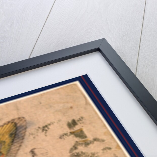 Yuki no shogatsu oiran dochu, Oiran parading in snow at the New Year by Kubo Shunman