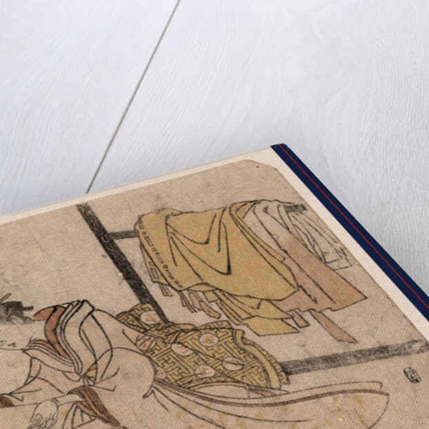 Mari O Dasu Musume, Young Lady Removing a Kemari (Ball) from Its Box by Anonymous