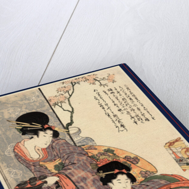 Hinamatsuri, Girl's festival (hinamatsuri) by Kitagawa Utamaro