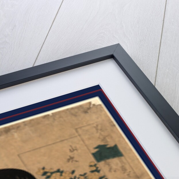 Yamabuki ogiya uchi takigawa, Mountain rose: The courtesan Takigawa of Ogiya by Utamaro II