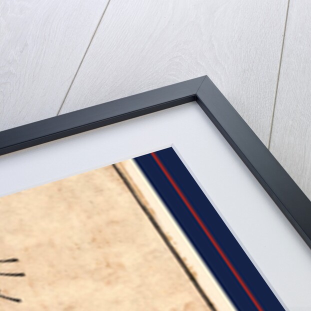 Ushiro muki oiran zu, Oiran high class courtesan by Utagawa Hiroshige