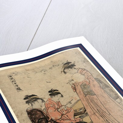 Hanabi, Fireworks by Torii Kiyonaga