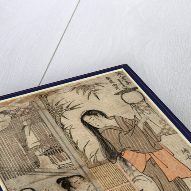 Kesagozen, Kesa Gozen of the Heian Period by Torii Kiyonaga