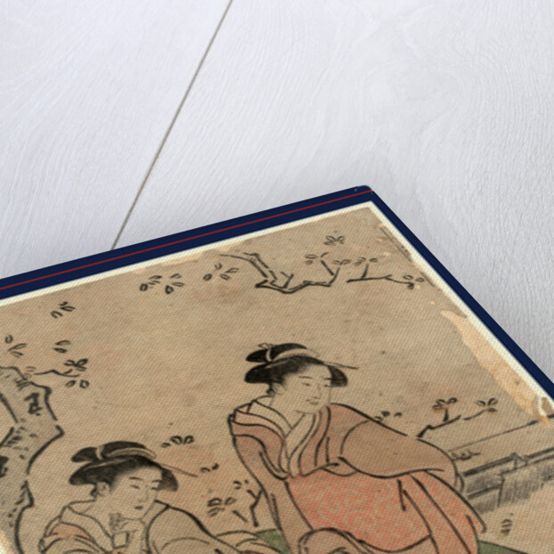 Hanami, Cherry blossom viewing by Torii Kiyonaga