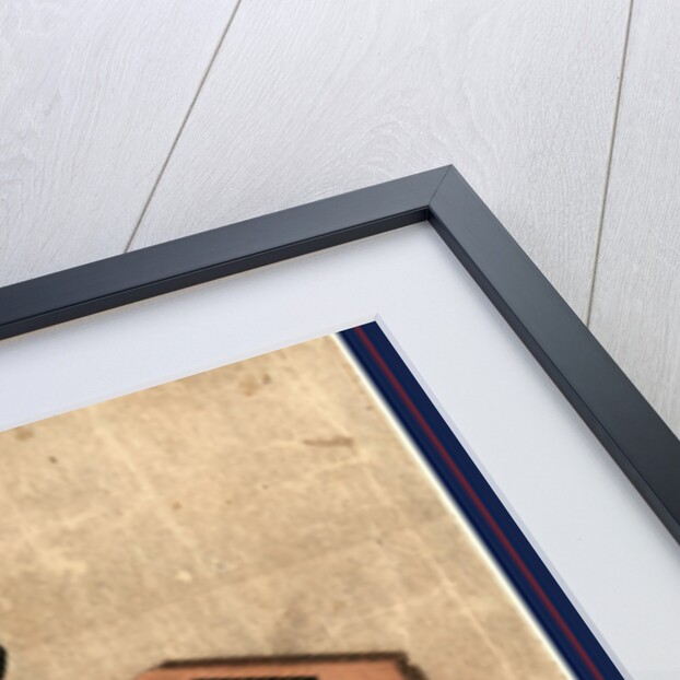 Tanzaku o motsu yujo, Courtesan holding a poem card (Tanzaku) by Katsushika Hokumei