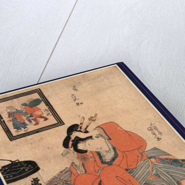 Nenrei, New Years greetings by Utagawa Toyokuni