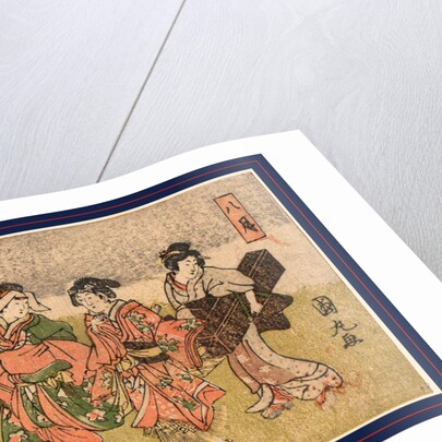 Three Women at a Yoshiwara by Anonymous