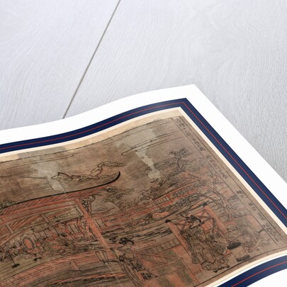 Long Hall Receding Into the Background for a Perspective View by Anonymous